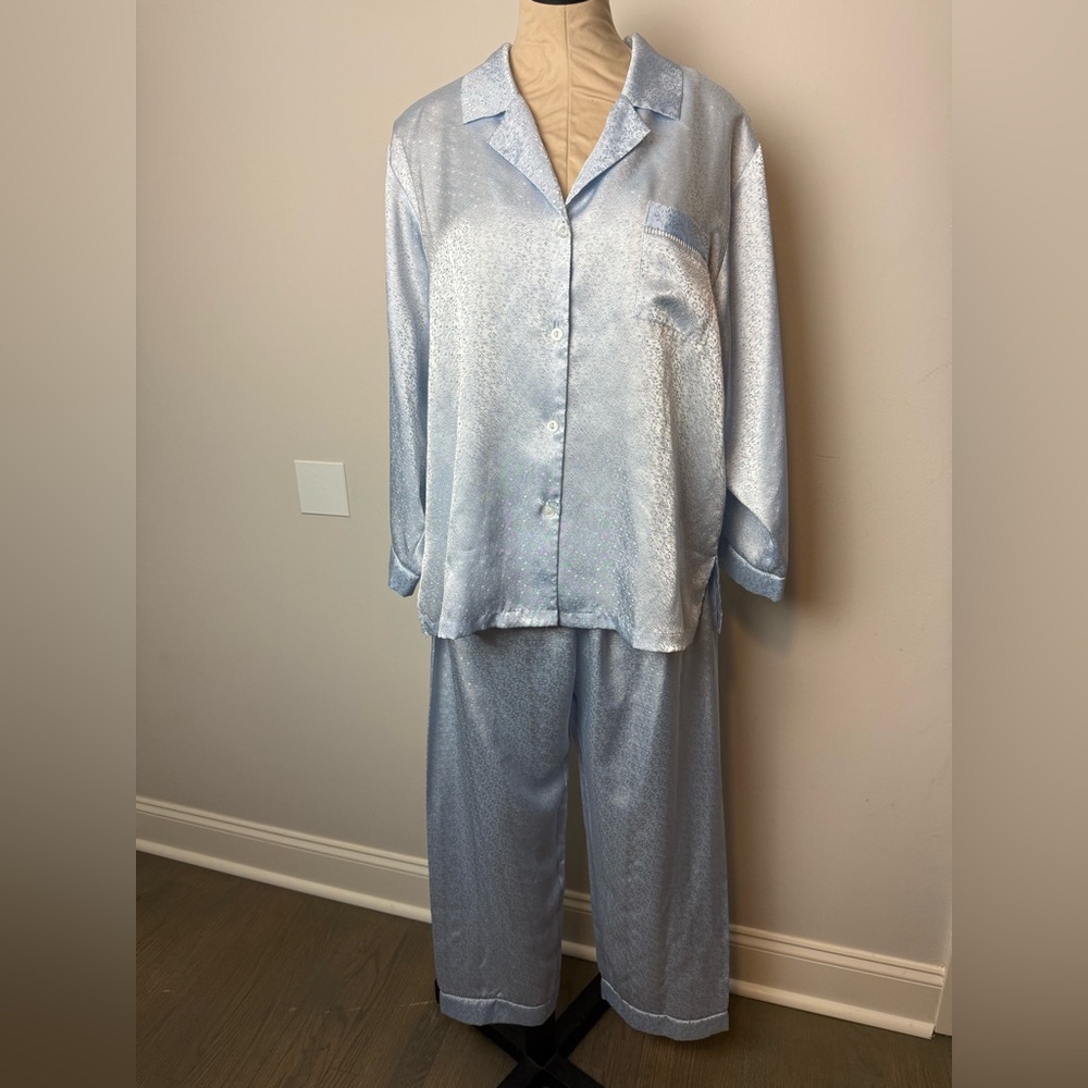 Vintage Oscar De La Renta Pajamas XL